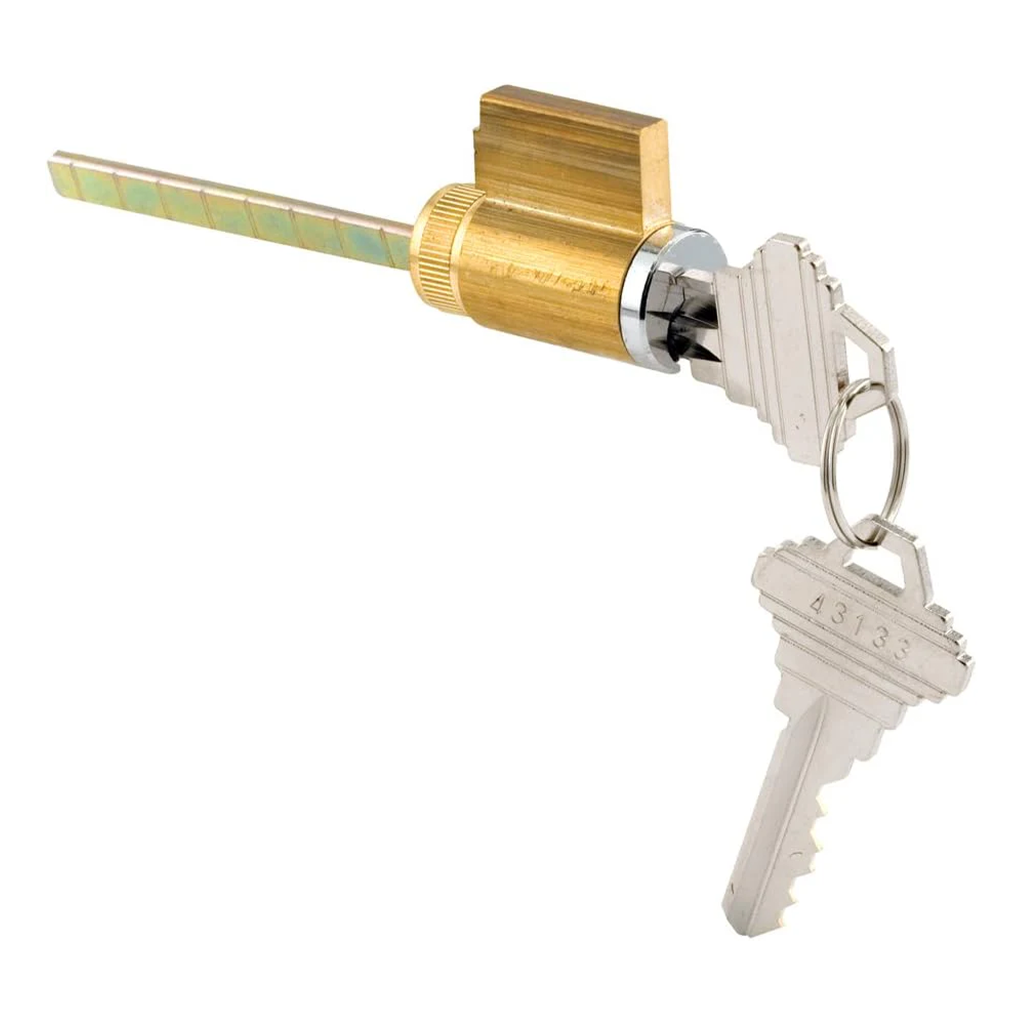 Key Cylinder Lock Set w/ Keys - Garage and Sliding Door Hardware
